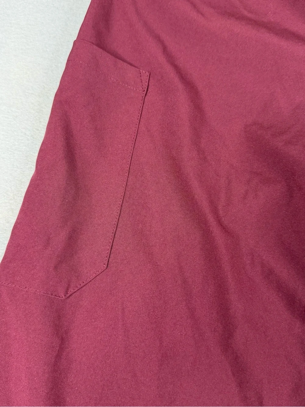 JAANUU ULTRAlite Rhodes Scrub Pants Men’s Medium Burgundy Stretch M20016